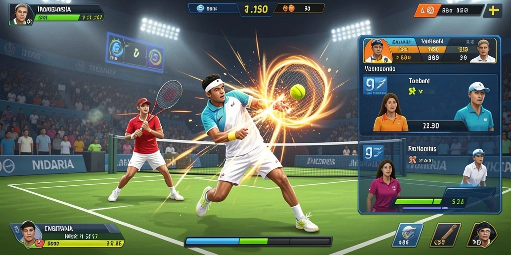 hokiraja - Fitur kompetisi yang memungkinkan pemain bersaing secara real-time.